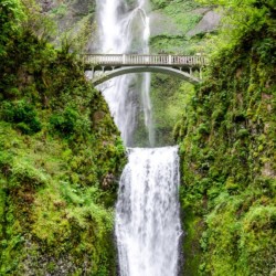 Multnomah Wasserfall in Oregon